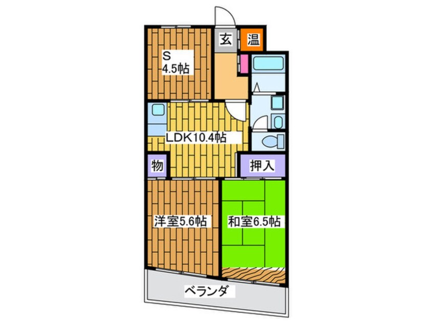 間取図 ヒルブリッジヒルNo.1