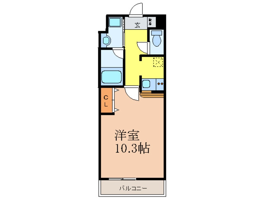 間取図 ｓｕｐｅｒｂｅＥＳＡＫＡ