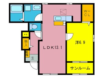 間取図 カーサ立部