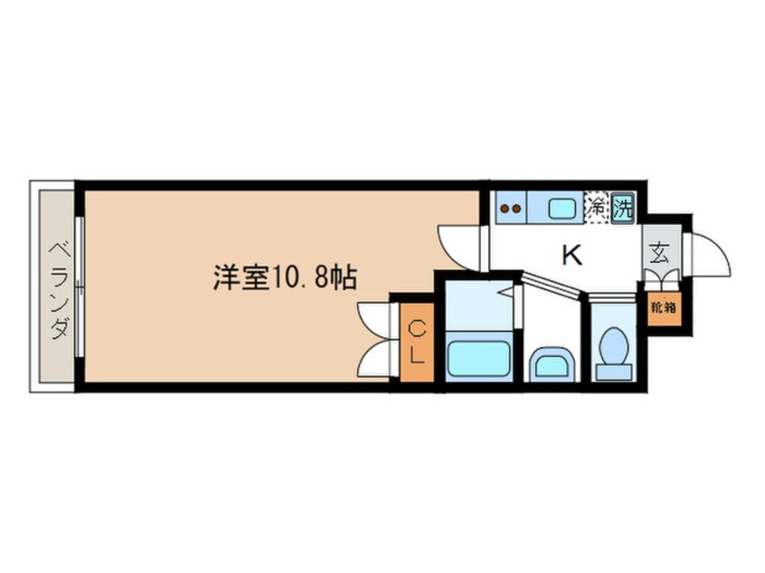 間取図 ファミユ白川