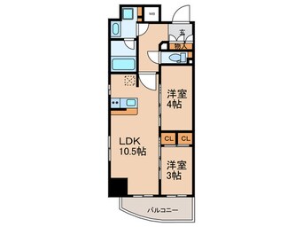間取図 アーバネックス西本町