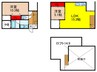 アマービレ 2LDKの間取り