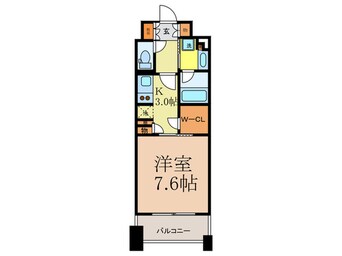 間取図 アビティ江坂