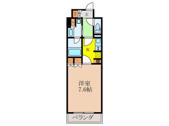 間取図 アビティ江坂