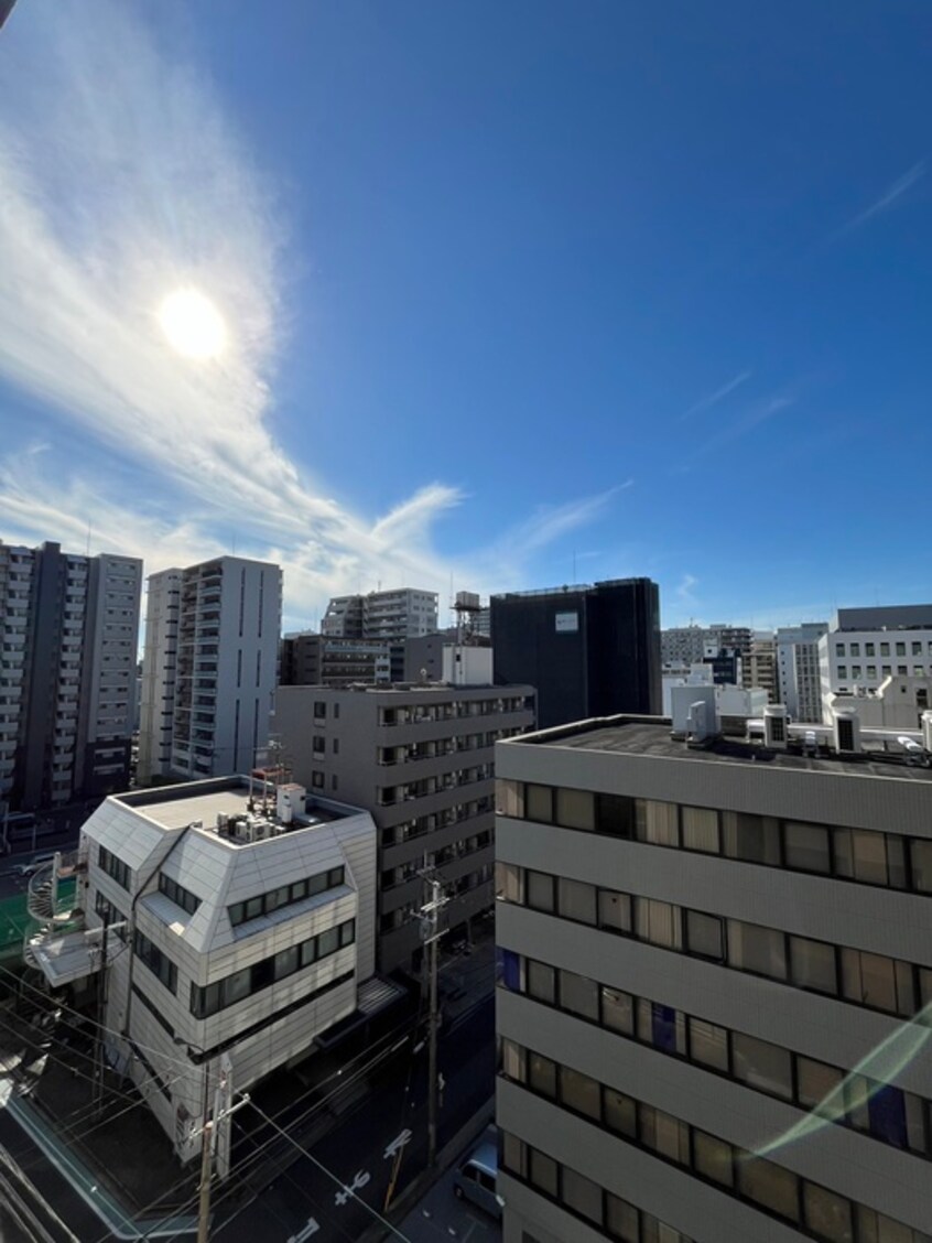 室内からの展望 アビティ江坂