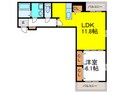 ウェルス暁の間取図