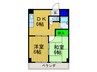 ＥＭＢＬＥＭ城南宮 2DKの間取り