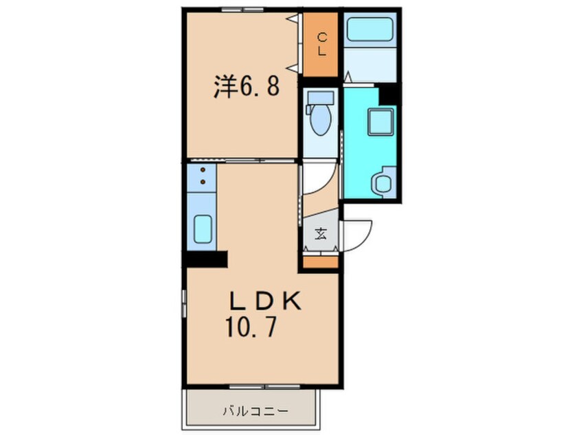 間取図 リレント西宮北口
