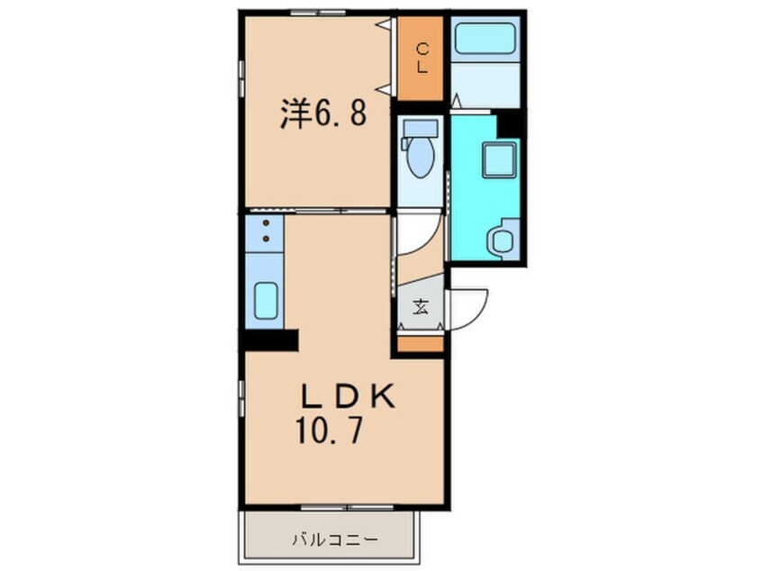 間取図 リレント西宮北口