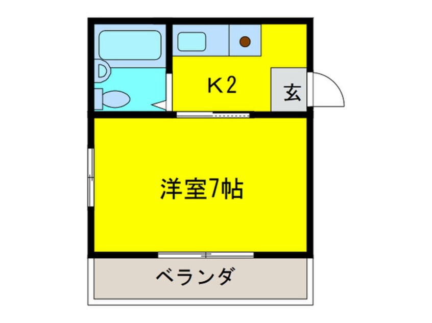 間取図 オ－シャンビュ－加美