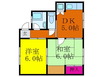 間取図 北摂シャトー