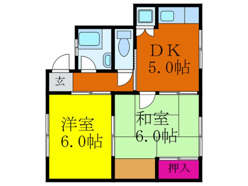 間取図 北摂シャトー