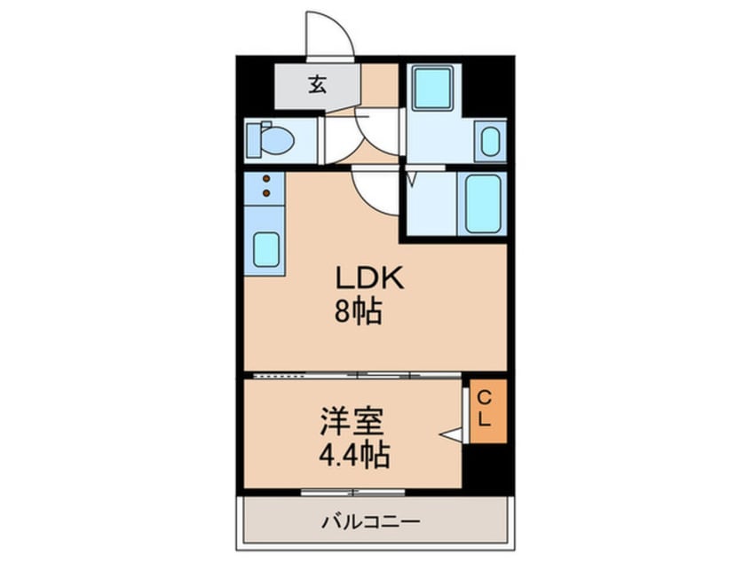 間取図 SFIDA森ノ宮