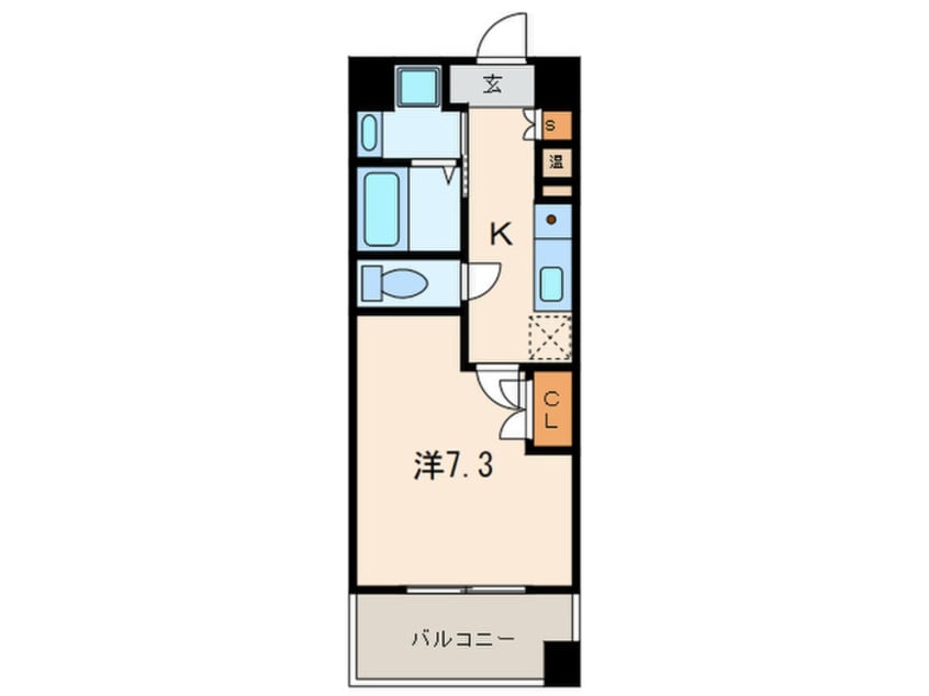 間取図 エル・セレーノ御崎本町
