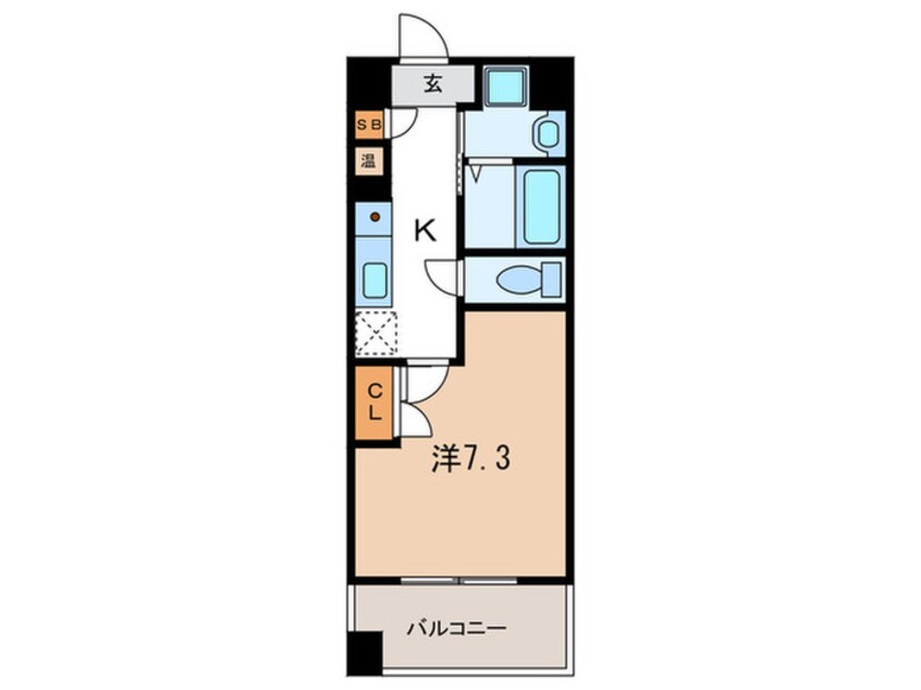 間取図 エル・セレーノ御崎本町