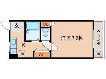 間取図 エクセレント日ノ岡