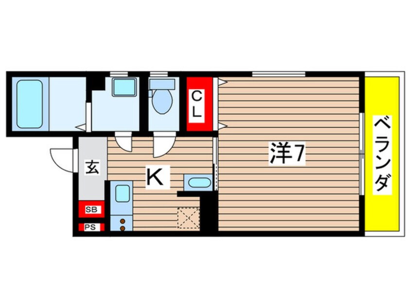 間取図 ネクストライフ太秦天神川