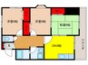 第2サンシャインホームズ 3DKの間取り