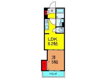 間取図 クリエオーレ東山町