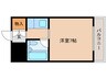 ラフォーレ甲子園 1Rの間取り