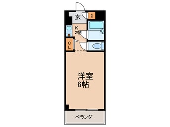 間取図 グロー長居公園
