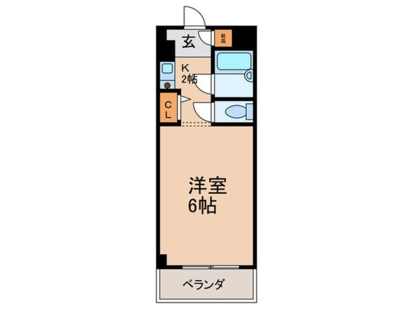 間取図 グロー長居公園