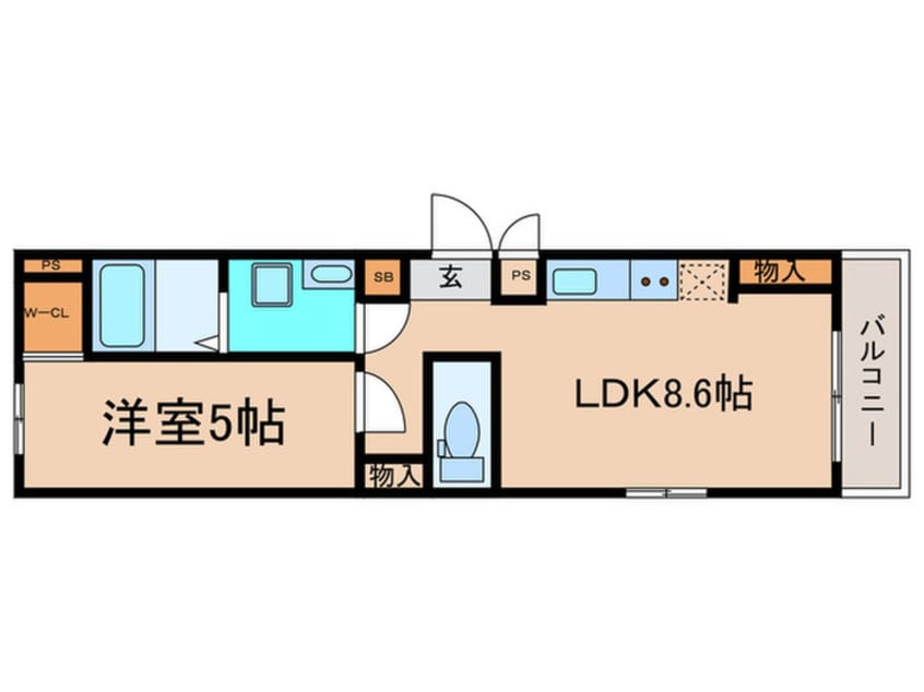 間取図 MOVE甲子園NEO