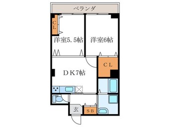 間取図 グリーンヒル北山通