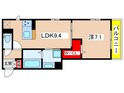 ラ・セゾン嵐山の間取図