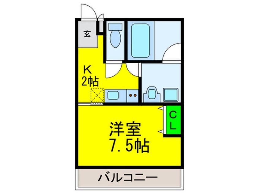 間取図 ワコーレヴィアーノ住吉大社