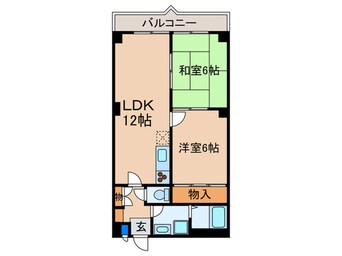 間取図 ｲﾝﾍﾟﾘｱﾙﾊﾟﾚｽ ﾘﾊﾞ-ｻｲﾄﾞ