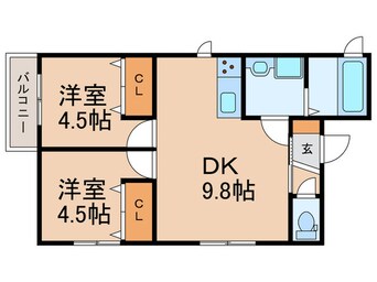 間取図 EVER LIFE西明石