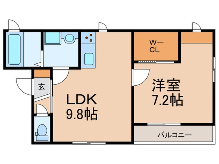 間取図 EVER LIFE西明石