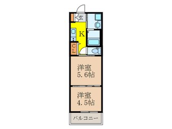 間取図 セントレジス新大阪Ⅲ