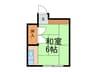 宮本マンション 1Rの間取り