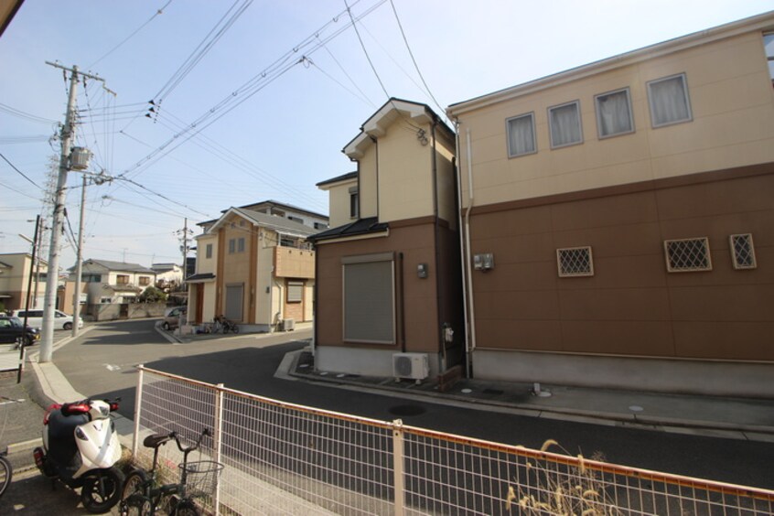 室内からの展望 クラージュ土師Ａ棟