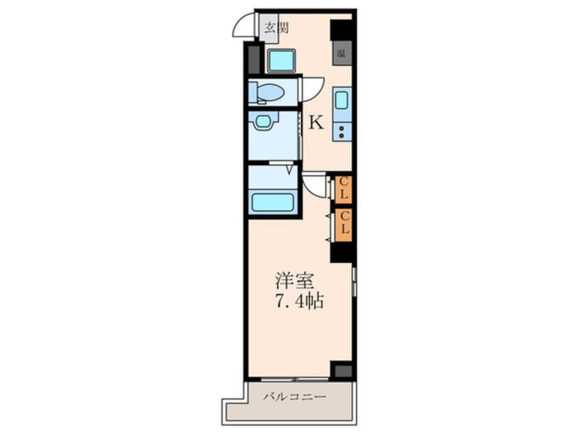 間取図 B-RISE昭和通