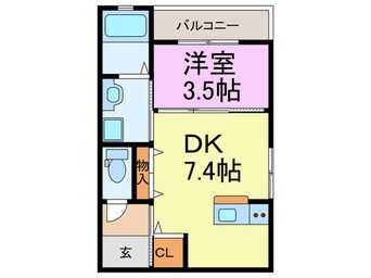 間取図 SEAウエストⅡ