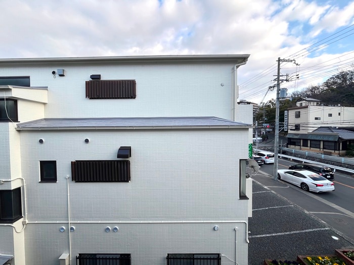 室内からの展望 北広田ヒルサイドテラス南棟