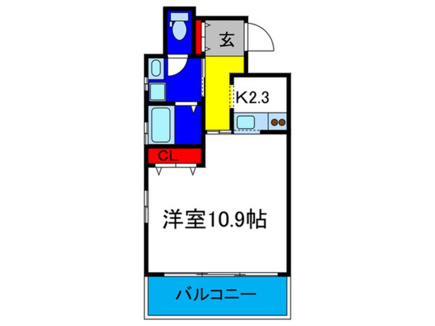 間取図 ハ－トフルレジデンス玉造