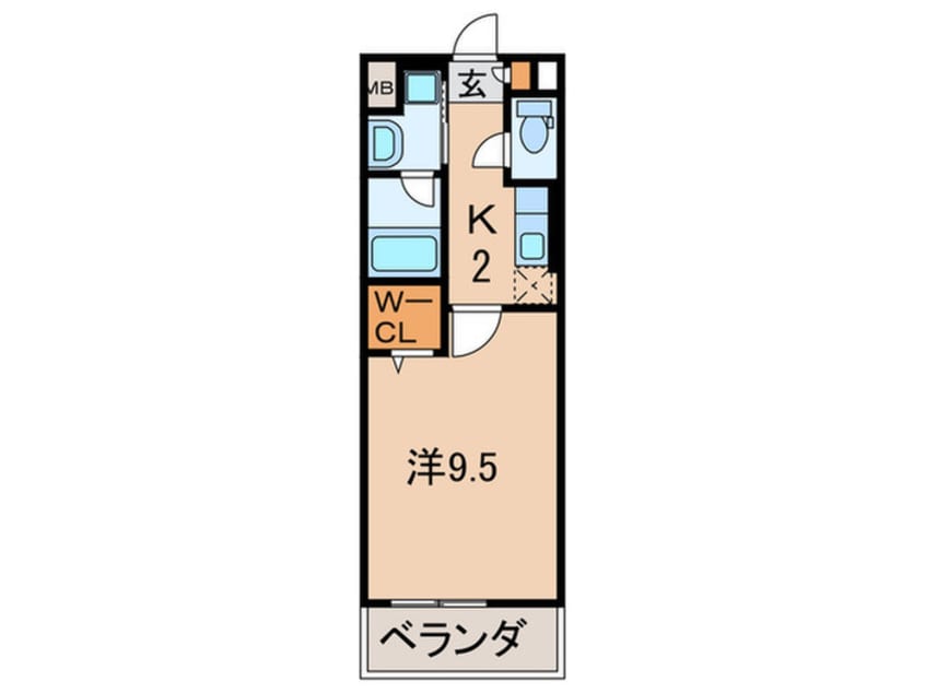 間取図 アルバ立花