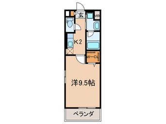 間取図 アルバ立花