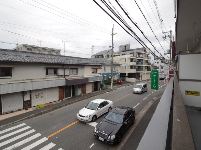 室内からの展望 コーポ三樹