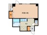 中田Ⅲ番館 1Kの間取り
