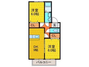 間取図 ＪＡセピアⅢ