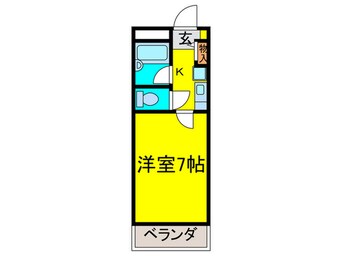 間取図 シティア－ク東淀川