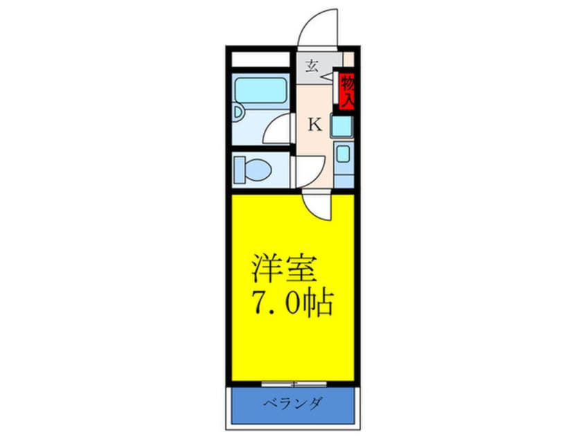 間取図 シティア－ク東淀川