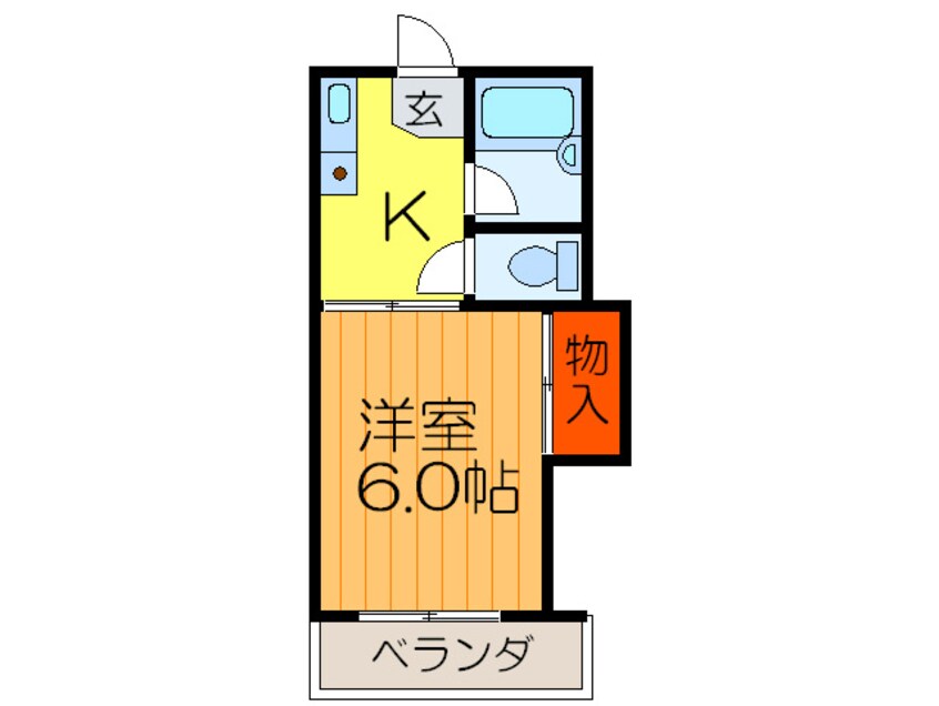 間取図 西牧野陽光ハイツ