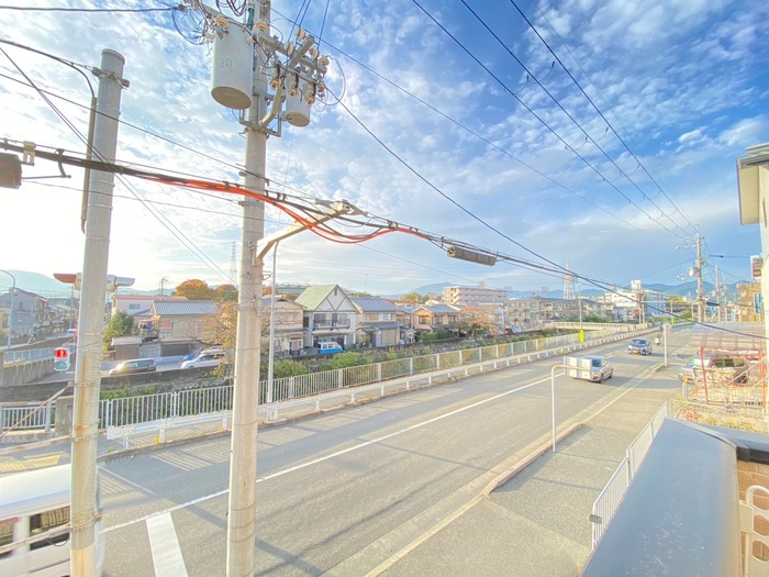 室内からの展望 ベレーザ西京極