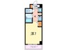 ア－ジュ・リベルテ本山 1Rの間取り